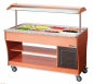 Preview: Bartscher Gastro Buffet-Salatbar GN 4x 1/1, 1590 mm