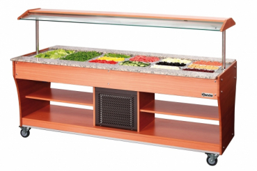 Bartscher Gastro Buffet-Salatbar GN 6x 1/1, 2150 mm