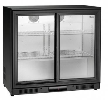 Flaschenkühler 176 Liter, 900 x 530 x 850 mm, Glasschiebetür