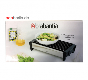 Brabantia Speisewärmer 2 Kerzen Weiß, 364 x 190 x 82 mm