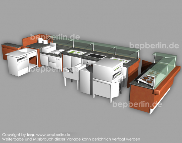 3-D Küche und Geräte Planung