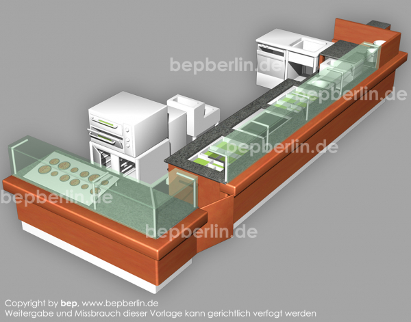 3-D Küche und Geräte Planung