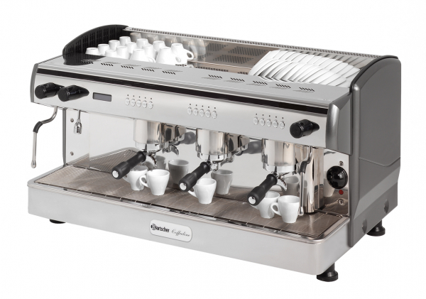 Bartscher Coffeeline G3 plus mit 4 Kesseln, 6,3 kW, 967 x  580 x  523 mm, 17,5 Liter