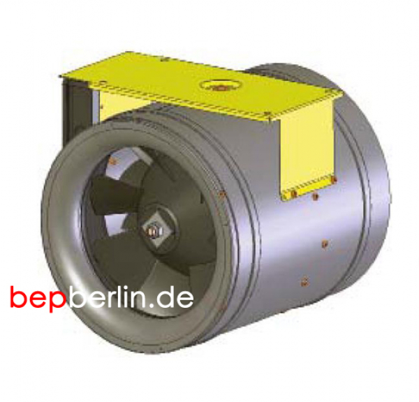 3.331 m³/h, Rohrventilator für Rohrkänale, 315 mm Ø, Motor Innen