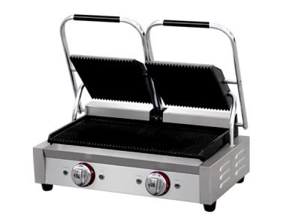 Kontaktgrill 570 x 310 x 200 mm, 2x2,2 kW, 230 V