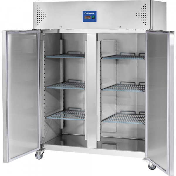 Tiefkühlschrank 1300 Liter, 1480 x 830 x 2010 mm, Umluft, -18°C/-22°C, mit Rädern